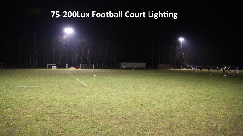 200luzes de quadra de futebol lux