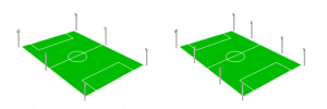 Lumières-de-stade-de-football-à-huit-poteaux-latéraux