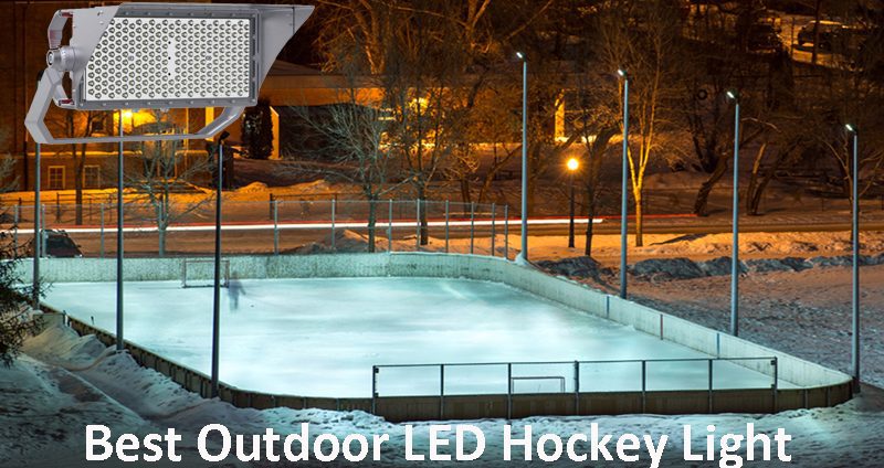 Las mejores luces para el campo de hockey al aire libre.