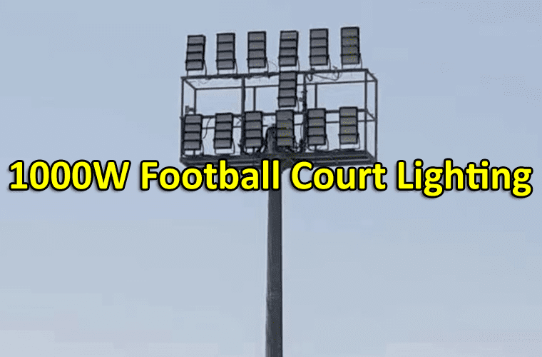 1000W-iluminação da quadra de futebol