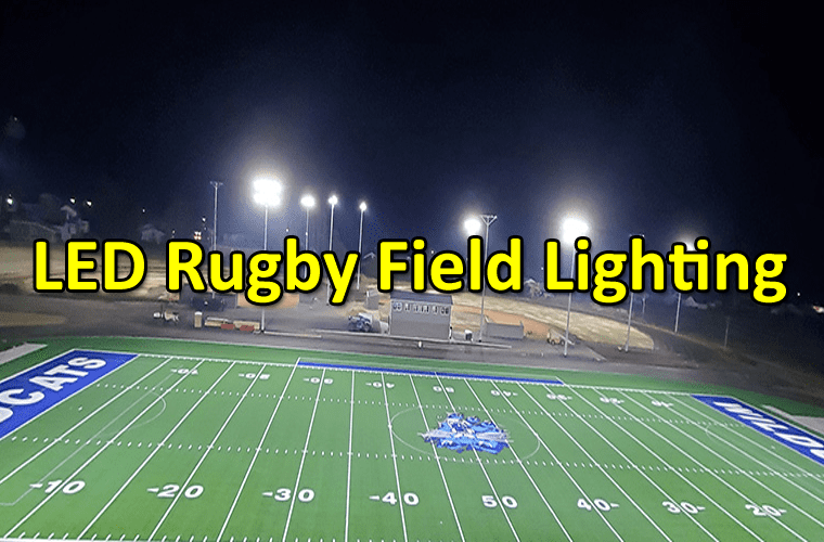 Illuminazione a LED per campi da rugby