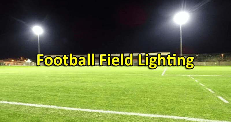 illuminazione di campi di calcio