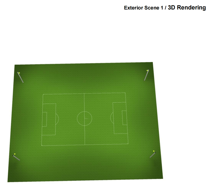 luzes do estádio de futebol-1000lux-3-3D-renderização