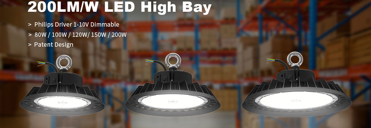 Luci per highbay a led serie K