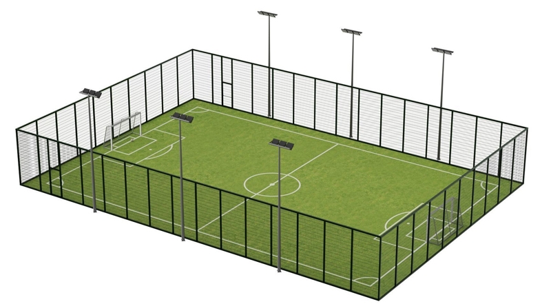 conception-d-éclairage-sur-terrain-de-futsal